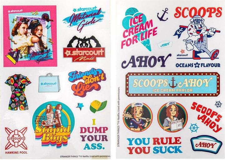 Image du produit Cinereplicas Stranger Things stickers Season 3 (carton de 5)