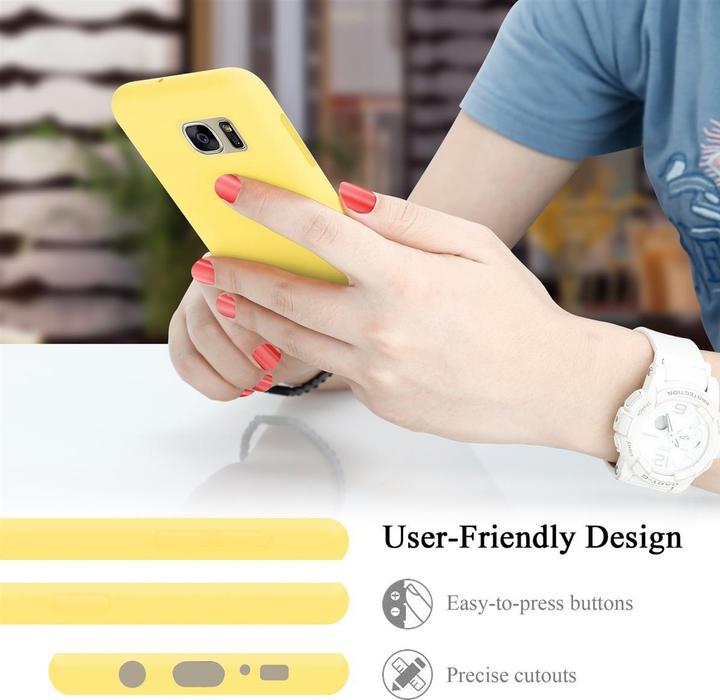 Produktbild Cadorabo TPU Liquid Silicone Case Cover (Samsung Galaxy S7)