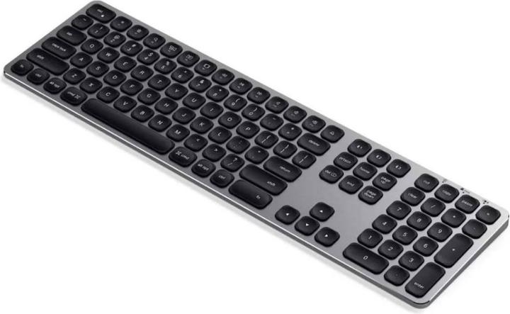 Image du produit Satechi ST-AMBKM clavier Bluetooth QWERTY US International Noir, Gris (ING. Int., Sans fil)