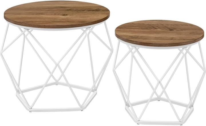 Actual product image Vasagle Coffee table set brown (40 x 50 x 36 cm)