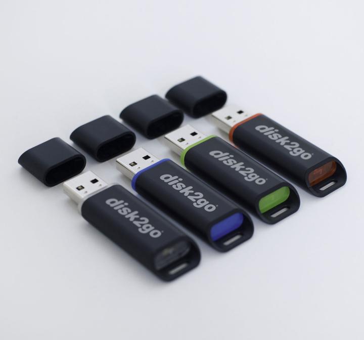 Image du produit Disk2go Passion 2.0 2-Pack (8 Go, USB 2.0, USB-A)