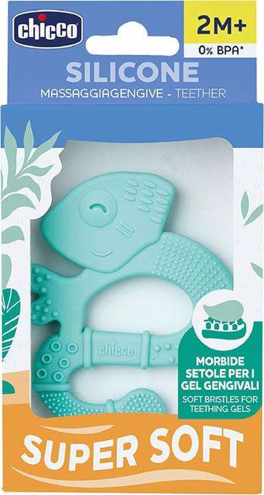 Immagine prodotto Chicco Anello per mordere con setole morbide - EIDECHSE BLUE, - 2m+