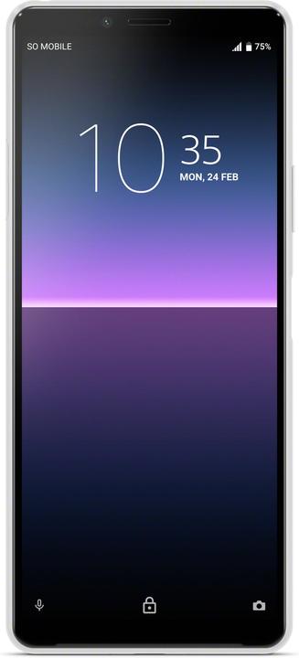 Actual product image Sony Xperia 10 II (128 GB, White, 6", Hybrid Dual SIM, 12 Mpx, 4G)