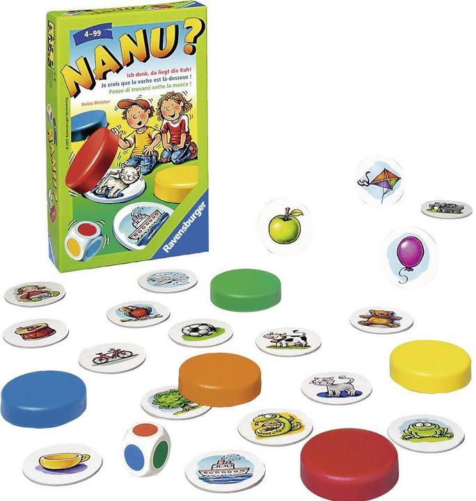 Actual product image Ravensburger What? (German, French, Italian)