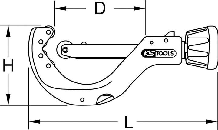 Immagine prodotto KS Tools Tagliatubi automatico (350 mm)