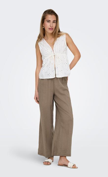 Image du produit Only ONLTOKYO Taille haute Coupe droite Pantalon à jambes larges Pantalon à jambes larges (34)
