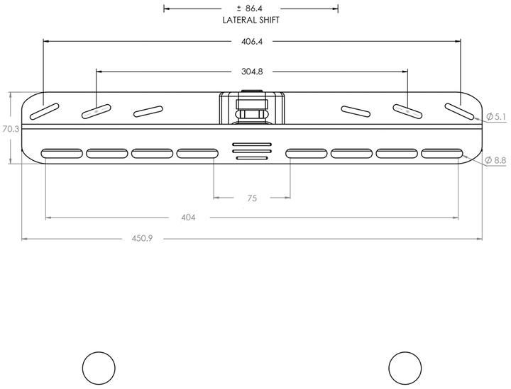 Immagine prodotto Sanus VML41 (Muro, 50", 36.29 kg)