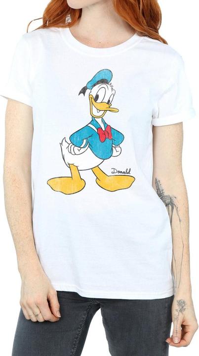 Immagine prodotto Disney Maglietta Donna/Ladies Classic Donald Duck in cotone Boyfriend (L)