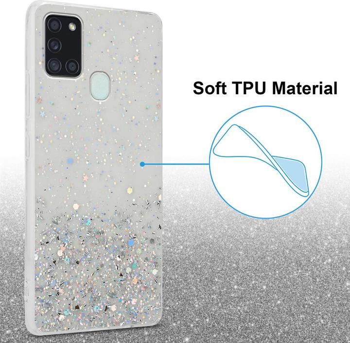 Immagine prodotto Cadorabo Copertura in TPU scintillante (Samsung Galaxy A21s)