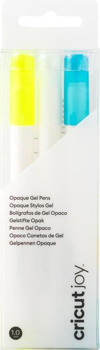 Actual product image Cricut Joy Opaque Gel pens 3-pack 10 White Blue Yellow (P)