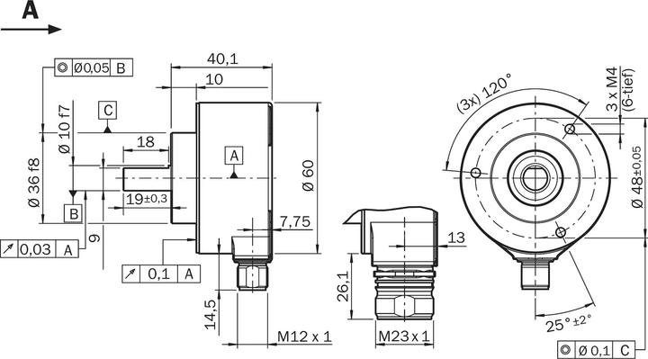 Actual product image Sick Rotary encoder