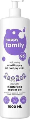 Produktbild NoName Natürlich feuchtigkeitsspendendes Duschgel 1000ml Happy Family (1000 ml)