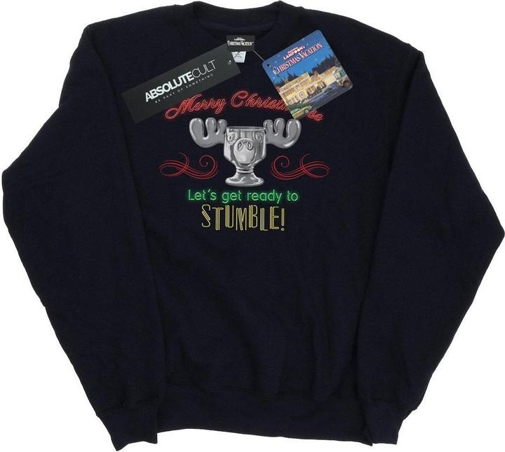 National Lampoon´s Vacation National Lampoon's Christmas Vacation Moose Head Sweatshirt (XXL)