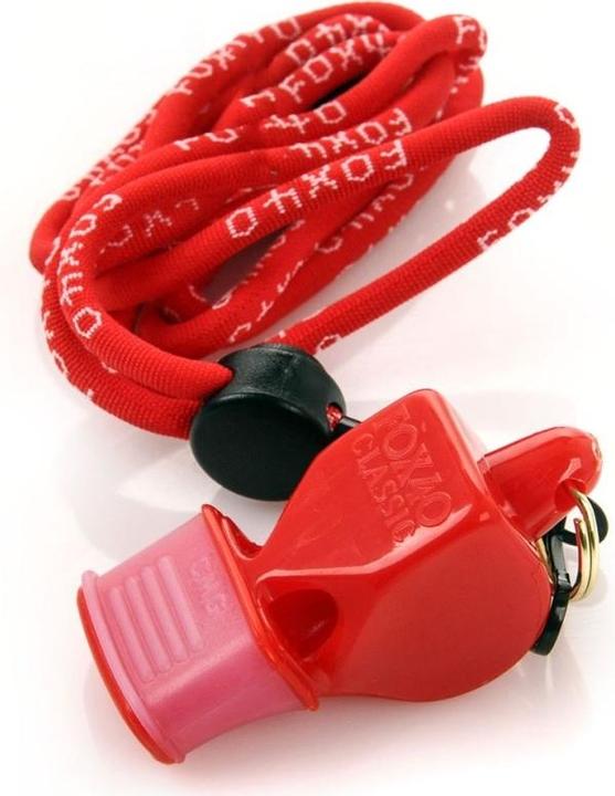 Actual product image Fox40 Referee whistle Spalding with cord