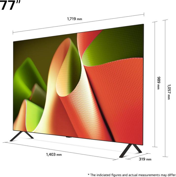 Actual product image LG OLED77B49LA (77", B4, OLED, 4K, 2024)