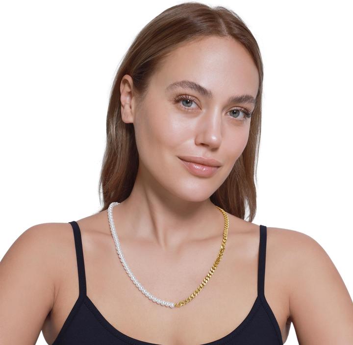 Actual product image Heideman Set Vanez gold coloured (100% stainless steel)