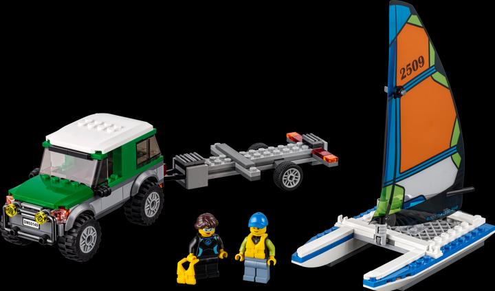 Produktbild LEGO Geländewagen mit Katamaran (60149, LEGO City)
