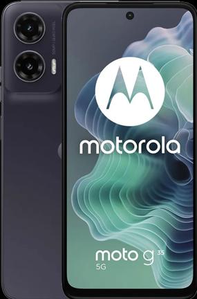 Productafbeelding Motorola Moto G35 5G 128GB Zwart (128 GB, Middernachtelijk zwart, 6.72", Dubbele SIM, 50 Mpx, 5G)