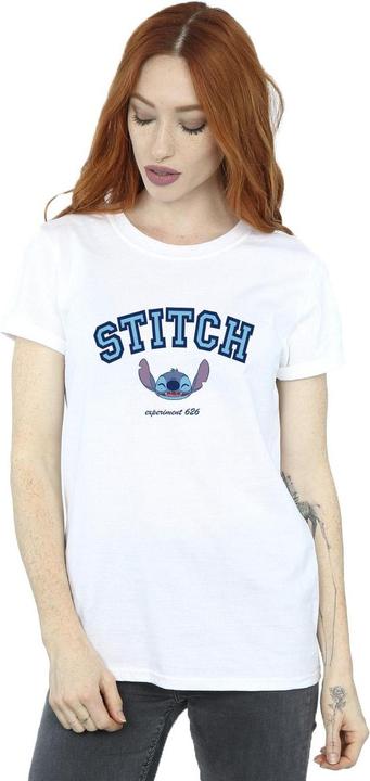 Image du produit Disney - T-shirt LILO AND STITCH COLLEGIAL - Femme (M)