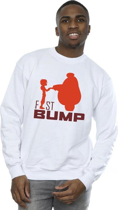 Immagine prodotto Disney Big Hero 6 Baymax Fist Bump Cutout Felpa Uomo (L)