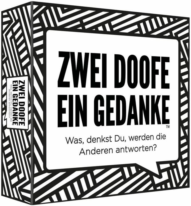 Produktbild Zwei Doofe ein Gedanke (Deutsch)