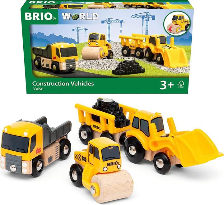 Actual product image Brio Construction vehicles