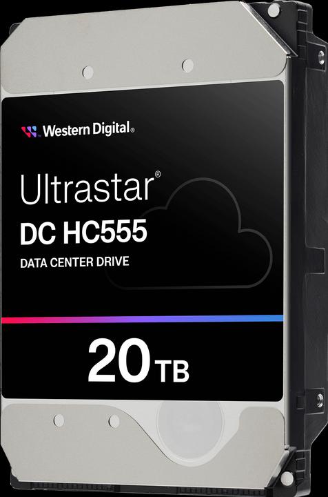 Immagine prodotto WD Ultrastar DC HC555 3,5 pollici 26,1 20TB 512 7200RPM SATA ULTRA 512E SE NP3 DC (20 TB, 3.5", CMR)