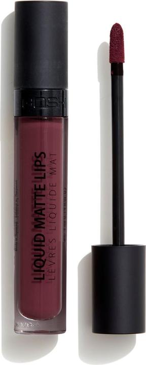 Actual product image Gosh Liquid Matte Lips 008 Arabian Night 4ml (008 Arabian Night)