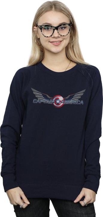Image du produit - Sweat FALCON AND THE WINTER SOLDIER CAPTAIN AMERICA LOGO - Femme (M)