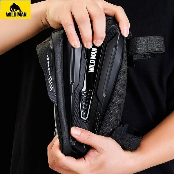 Actual product image Wildman Etui/uchwyt rowerowy M M30 sakwa na ramę czarna/black