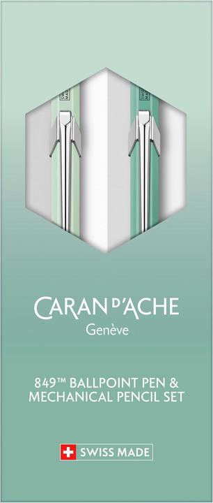Caran d'Ache 849 Set Misty Forest Sonderedition (Vert, 2 x)