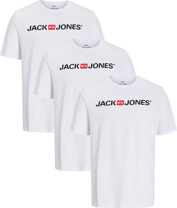Jack & Jones 3er Pack Basic T-Shirt (XL)