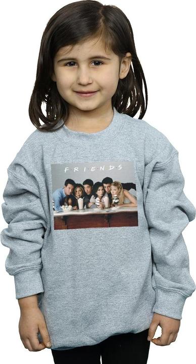 Actual product image Friends Girls Group Photo Milkshakes Sweatshirt (116)
