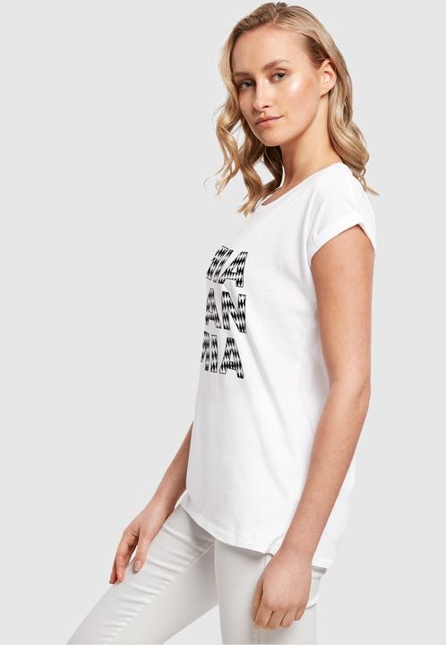 Produktbild FC Bayern München Ladies MSM Outline Extended Shoulder Tee - 115337 (3XL)
