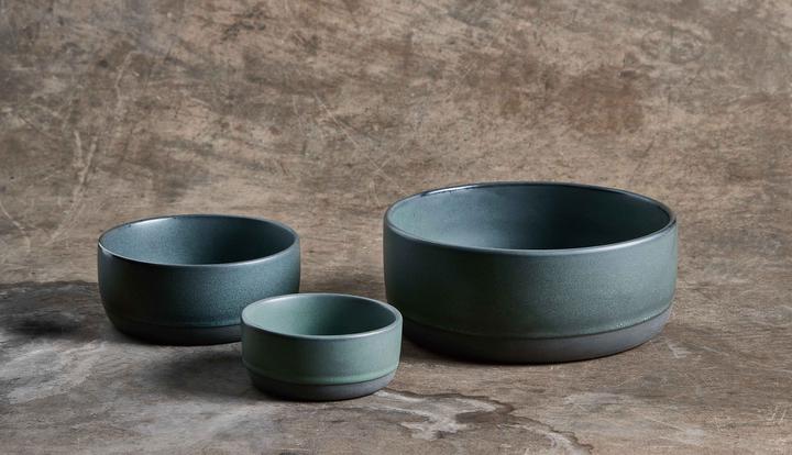 Produktbild RAW Bowl set - 3 pcs - Northern Green (3 x)