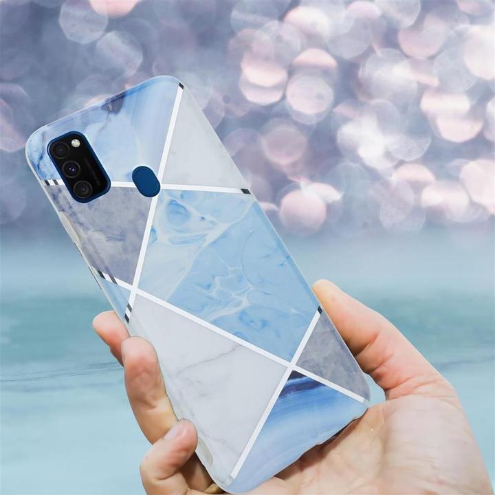 Image du produit Cadorabo Couverture IMD TPU Marbre coloré (Huawei Nova 3E)