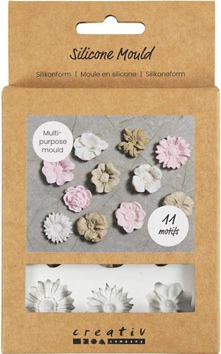 Actual product image Creativ Company Versiegelung Giessformen Silikon Blumen Motiv