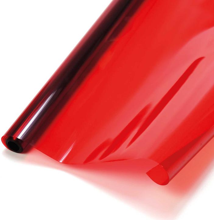 Immagine prodotto Planet-Hobby Pellicola adesiva trasparente rossa 2 metri