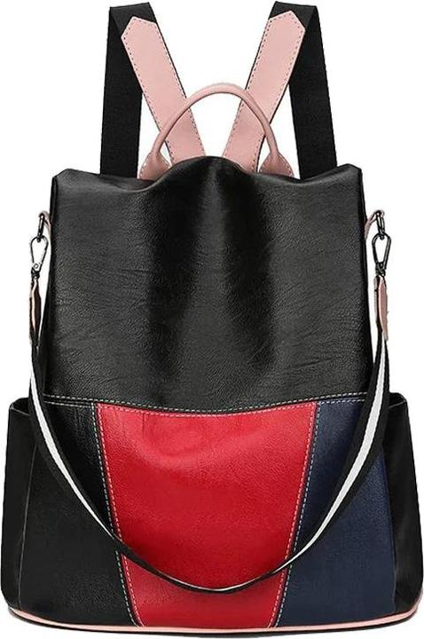 Only-Bags.Store Hochwertiger Lederrucksack Anti-Diebstahl-Reiserucksack Grosse Kapazität Schulranzen für Teenager