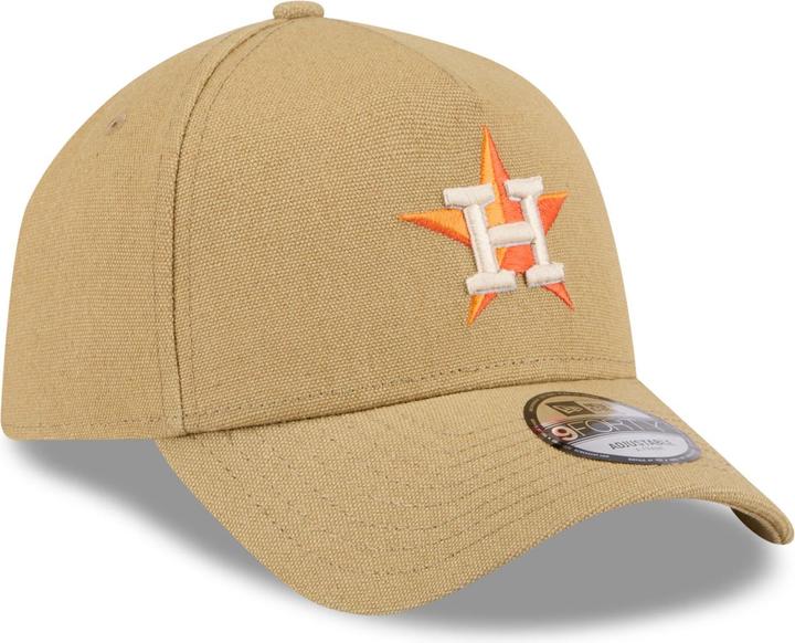 Immagine prodotto New Era Cappellino A-Frame Trucker Lin - Houston Astros beige (Taglia unica)