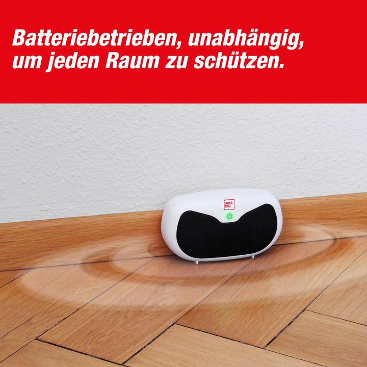 Produktbild Swissinno Batterie Ultraschall Schädlingsbekämpfer - Nagetier-Vertreiber 20m²