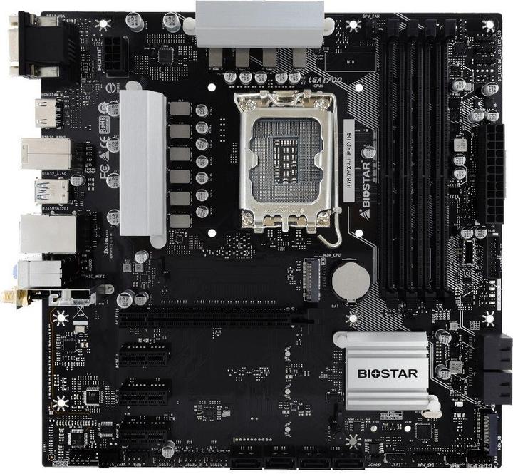 Image du produit Biostar B760MX2-E Pro D4 (LGA 1700, Intel B760, mATX)