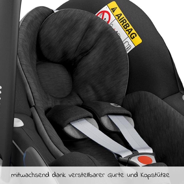 Produktbild Maxi-Cosi Reboarder 3in1 Babyschale & Reboarder-Set ab Geburt (Babyschale, Reboarder, ECE R129/i-Size Norm)