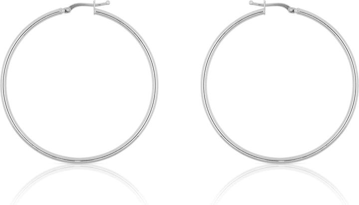 Image du produit Muau Créoles (Or blanc 750/18K)