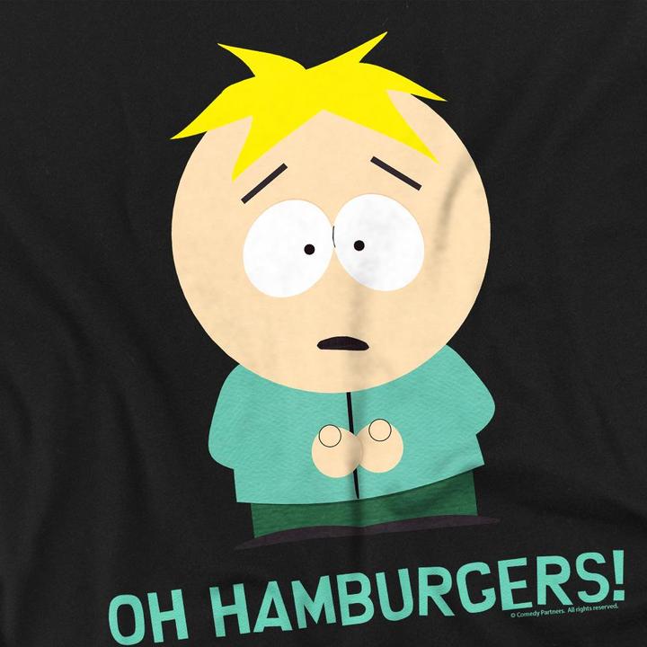 Actual product image Ubisoft Mens Oh Hamburgers Butters T-Shirt (5XL)