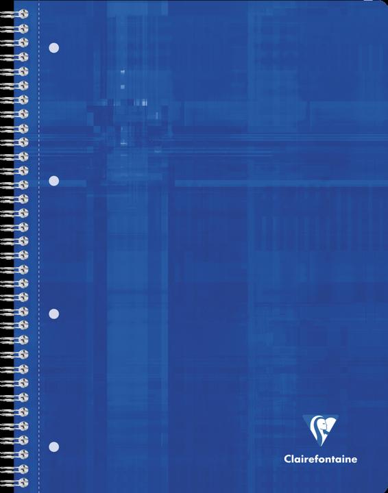 Image du produit Clairefontaine Cahier à spirales A4 blanco (A4, Blanc, Couverture rigide)