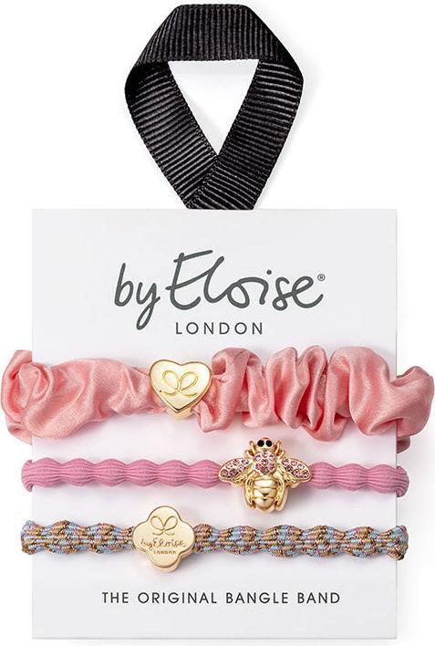 By Eloise Bangle Band A Think Pink Set (Hair tie)