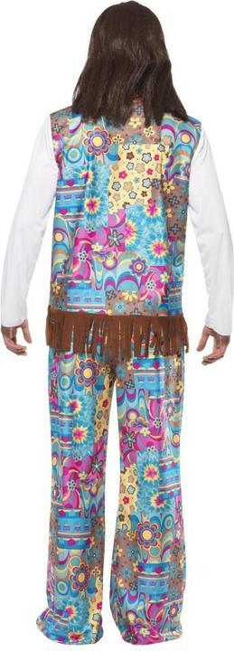 Produktbild Smiffys Flower Power Hippie Männer Kostüm (M)
