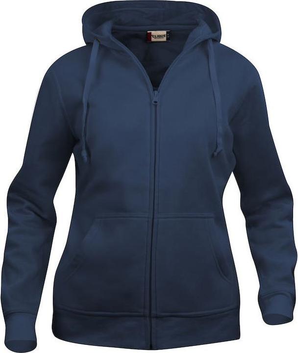 Actual product image Clique Hoodie with full-length zip (S)