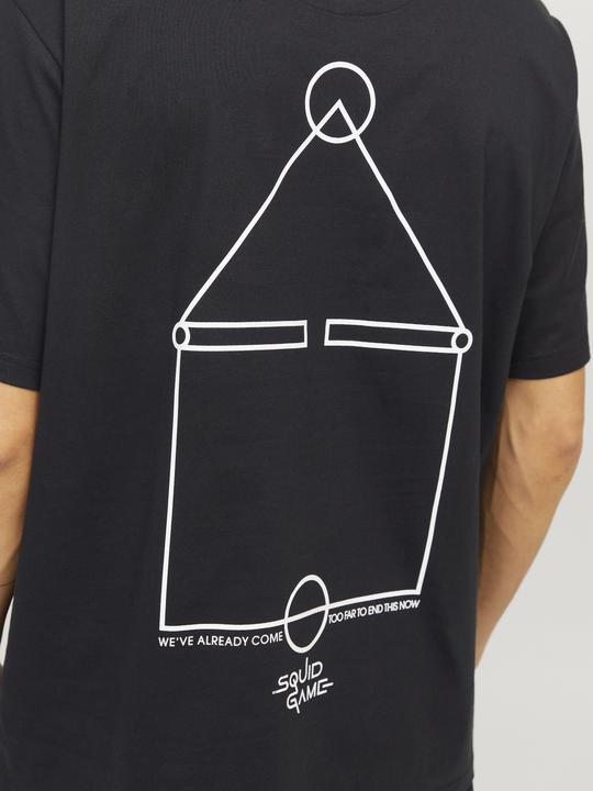 Actual product image Jack & Jones Printed round neck T-shirt T-shirt (M)